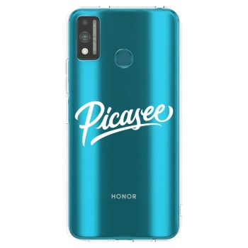 Θήκη για Honor 9X Lite - Picasee - old logo - white