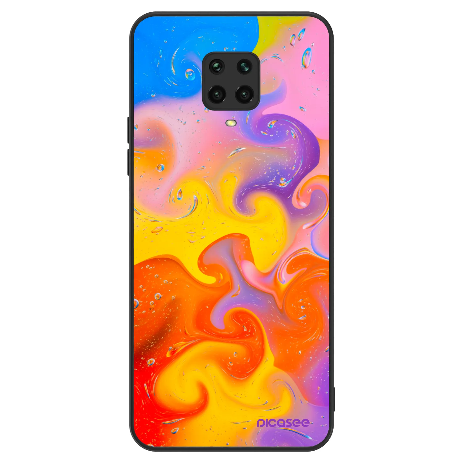 Picasee ULTIMATE CASE για Xiaomi Redmi Note 9 Pro - Bubbles