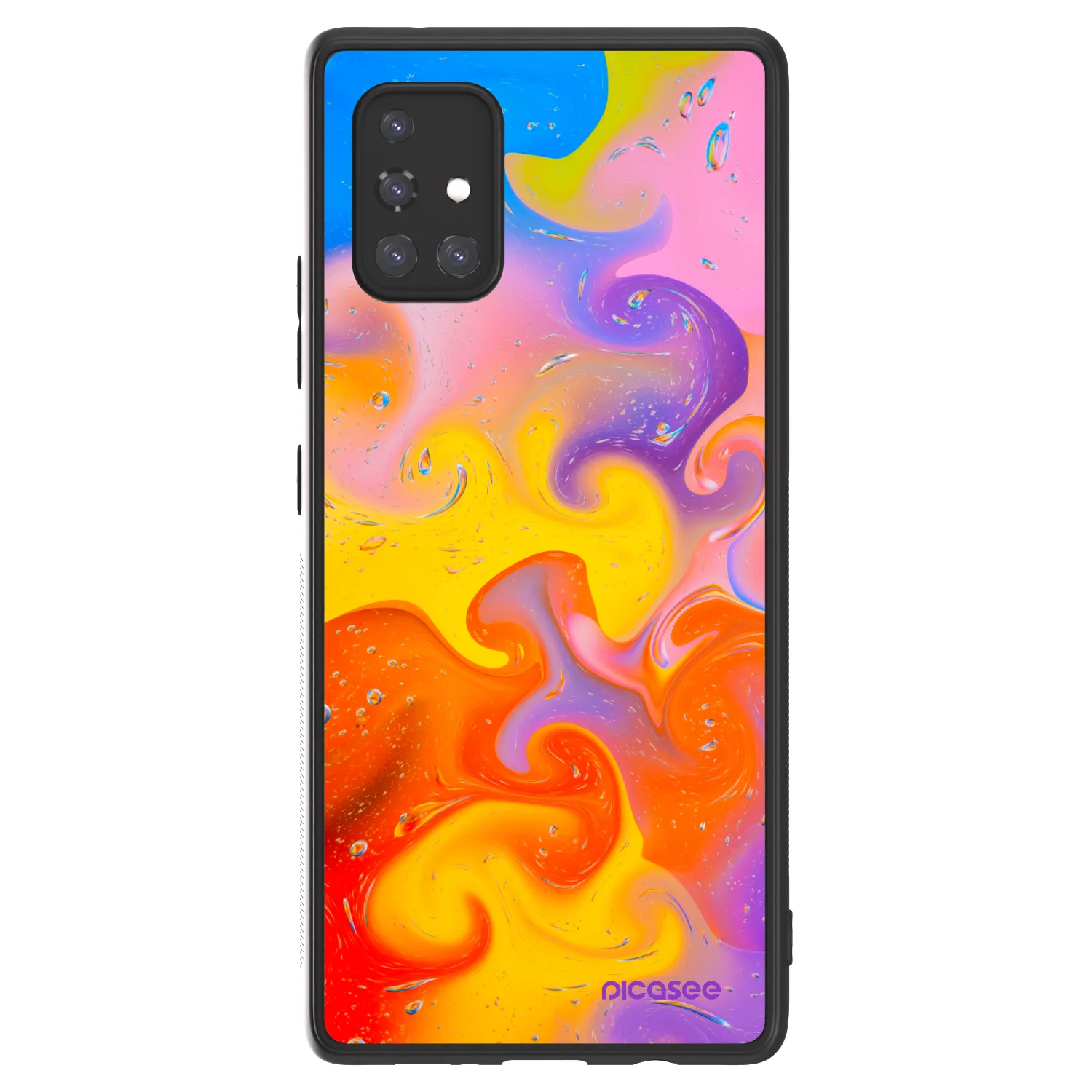 Picasee ULTIMATE CASE για Samsung Galaxy A71 A715F - Bubbles