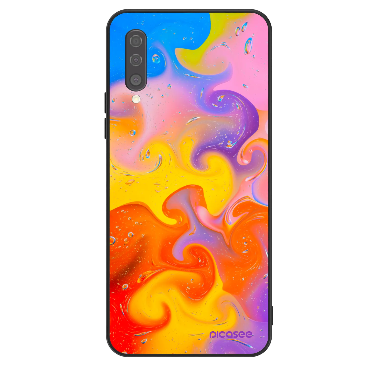 Picasee ULTIMATE CASE για Samsung Galaxy A50 A505F - Bubbles