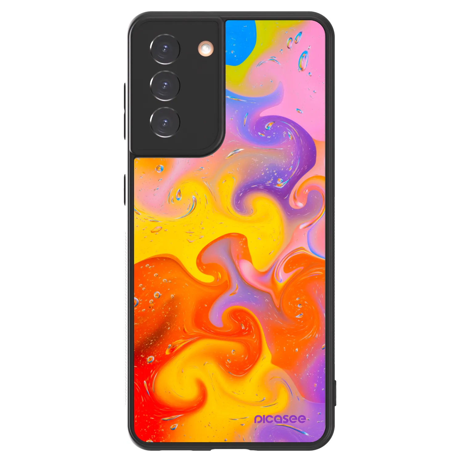 Picasee ULTIMATE CASE για Samsung Galaxy S21 5G G991B - Bubbles