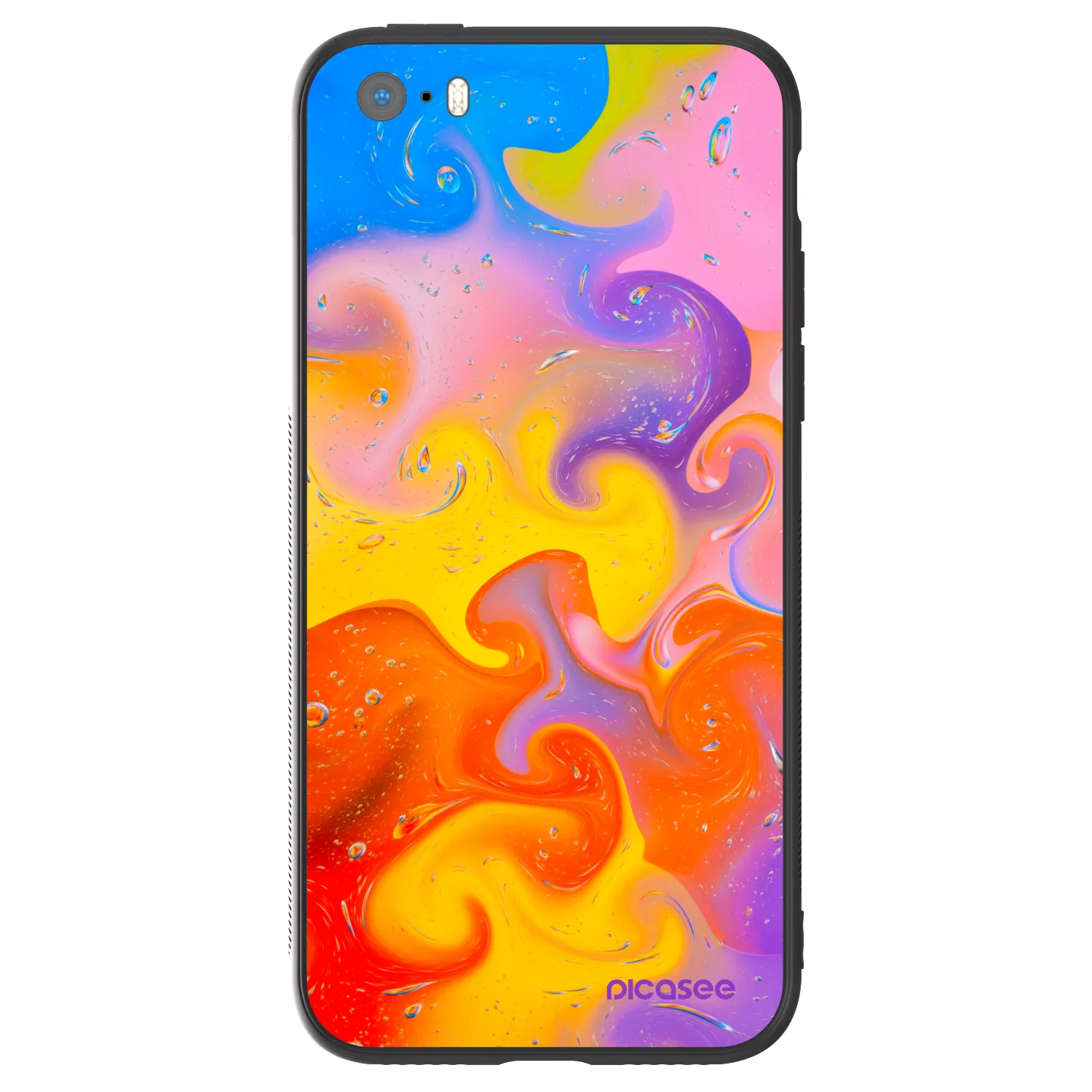 Picasee ULTIMATE CASE για Apple iPhone 5/5S/SE - Bubbles