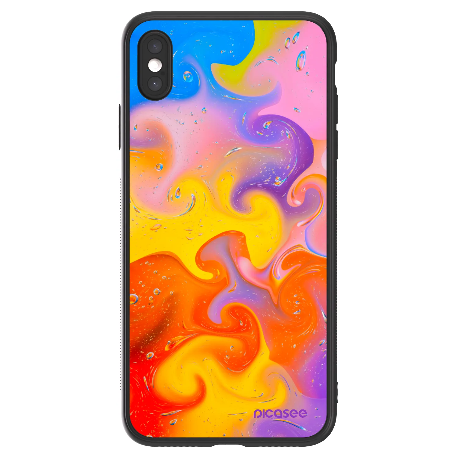 Picasee ULTIMATE CASE για Apple iPhone XS Max - Bubbles