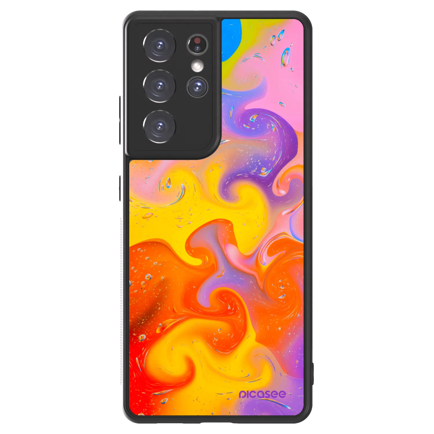 Picasee ULTIMATE CASE για Samsung Galaxy S21 Ultra 5G G998B - Bubbles