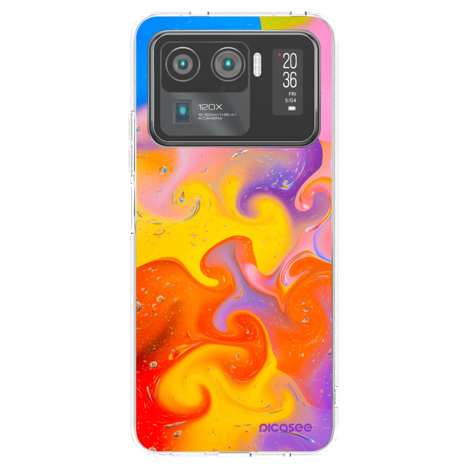 Picasee διαφανής θήκη σιλικόνης Xiaomi Mi 11 Ultra - Bubbles