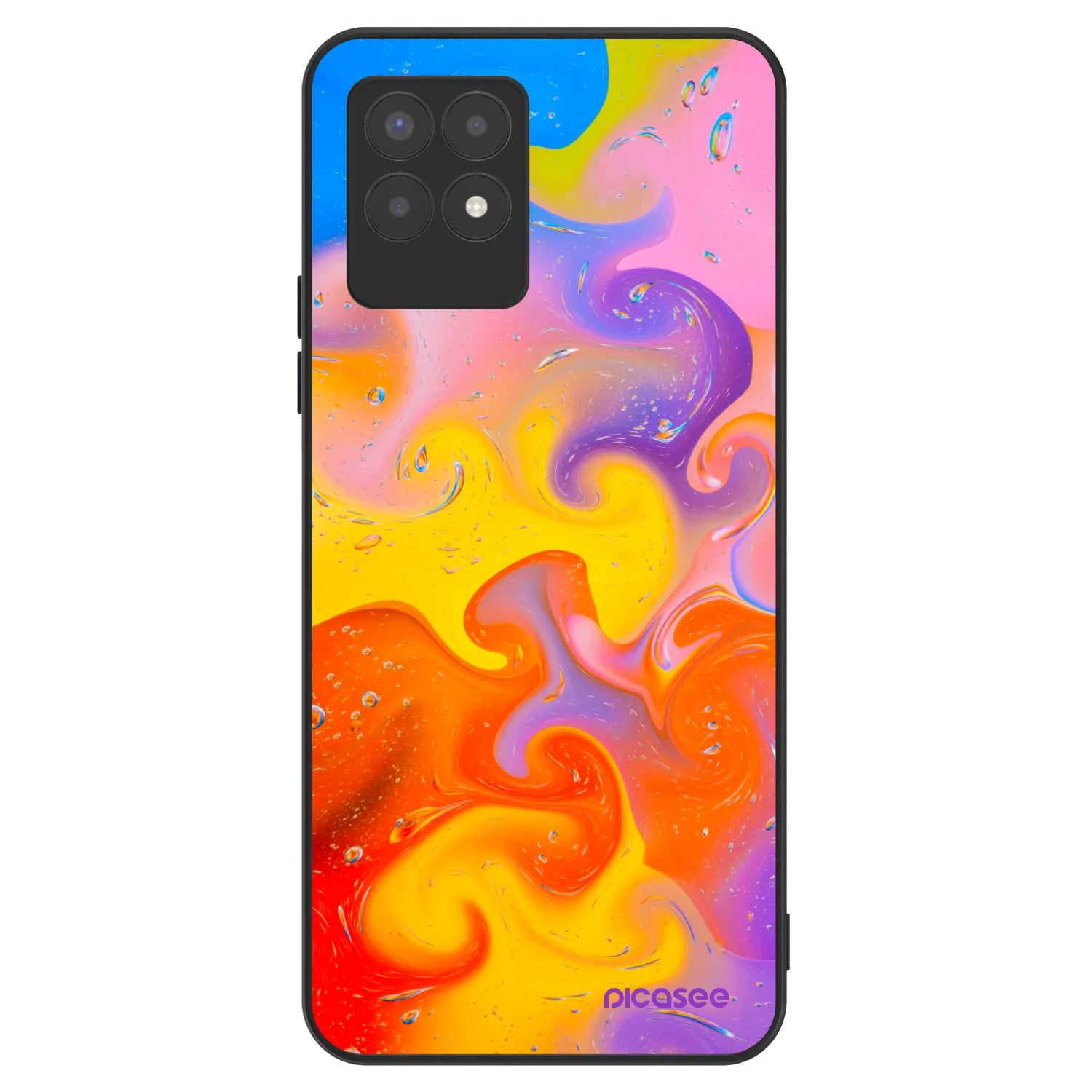 Picasee ULTIMATE CASE για Realme 8i - Bubbles