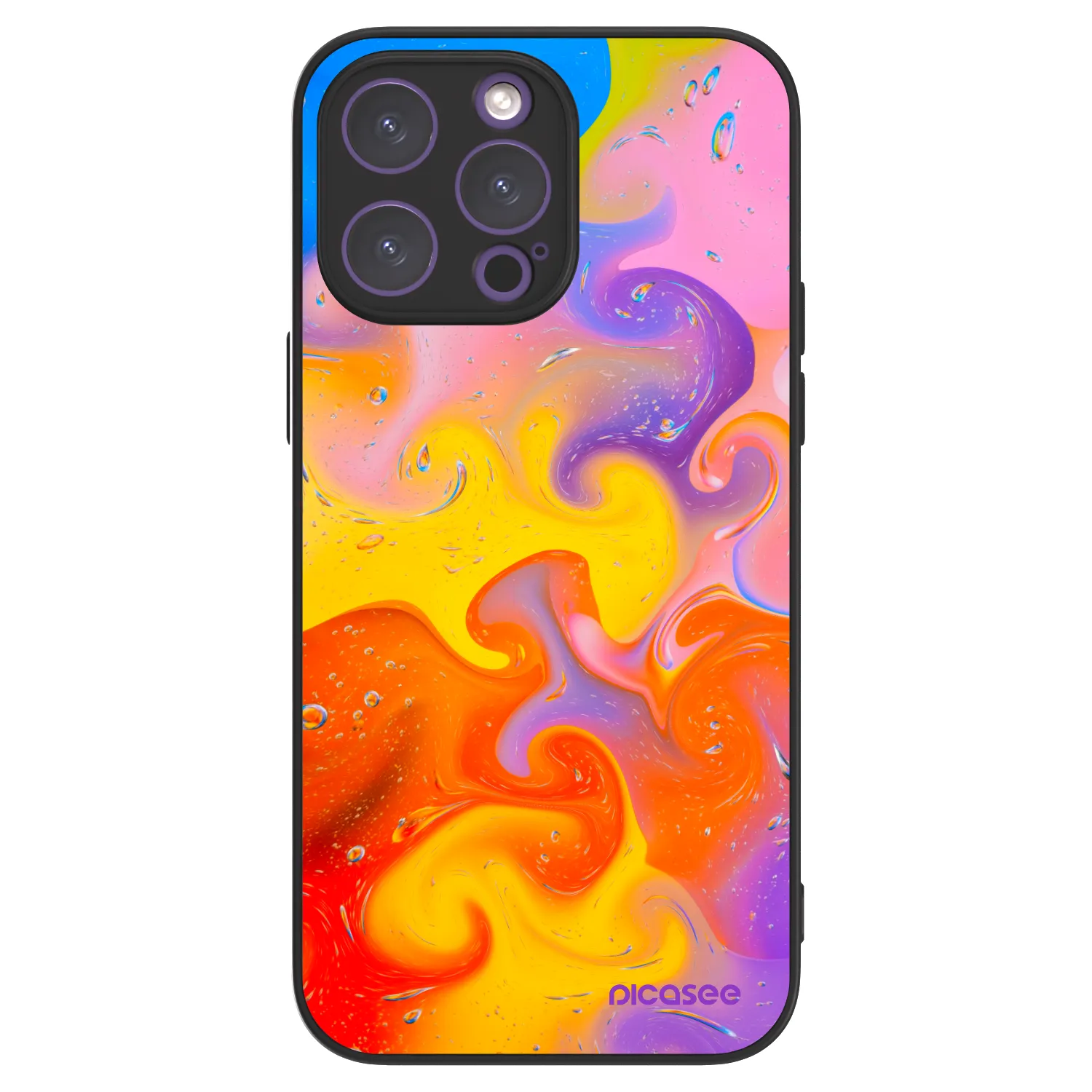Picasee ULTIMATE CASE MagSafe pro Apple iPhone 14 Pro Max - Bubbles
