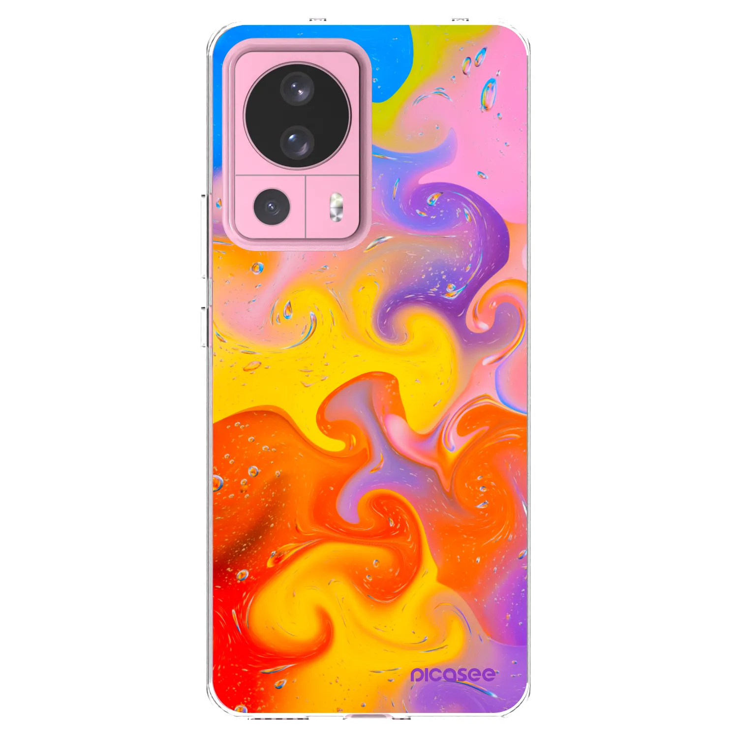 Picasee διαφανής θήκη σιλικόνης Xiaomi 13 Lite - Bubbles