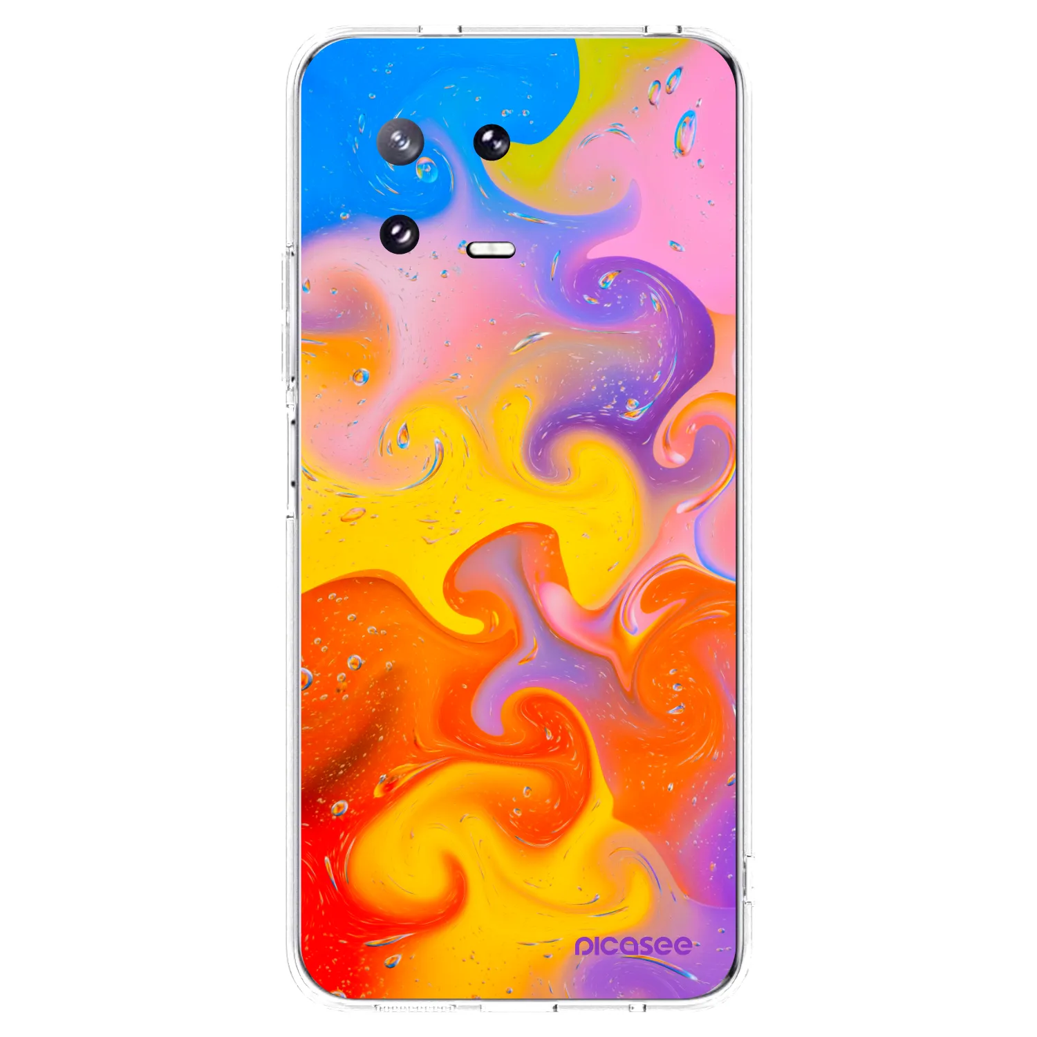 Picasee διαφανής θήκη σιλικόνης Xiaomi 13 Pro - Bubbles