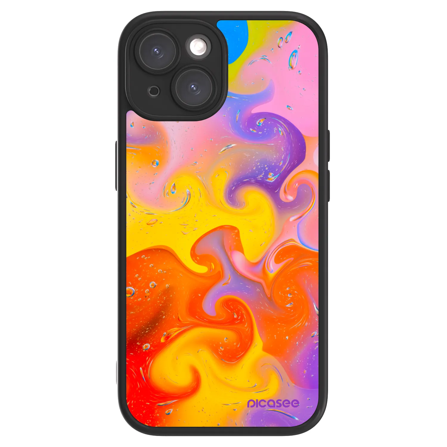 Picasee ULTIMATE CASE για Apple iPhone 15 - Bubbles