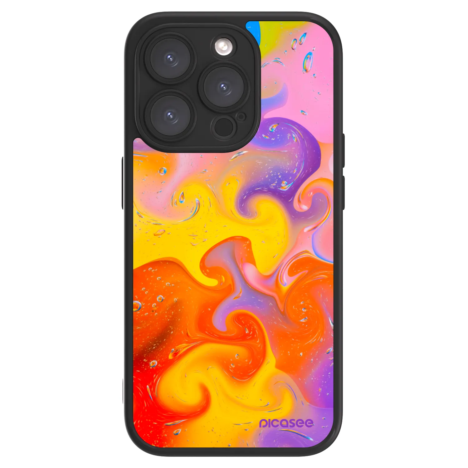Picasee ULTIMATE CASE για Apple iPhone 15 Pro - Bubbles