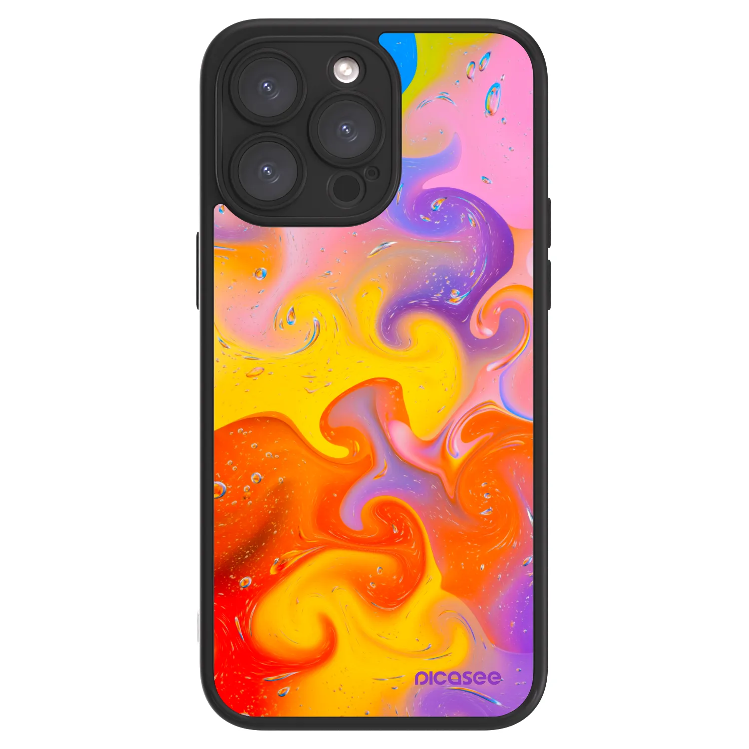 Picasee ULTIMATE CASE MagSafe pro Apple iPhone 15 Pro Max - Bubbles