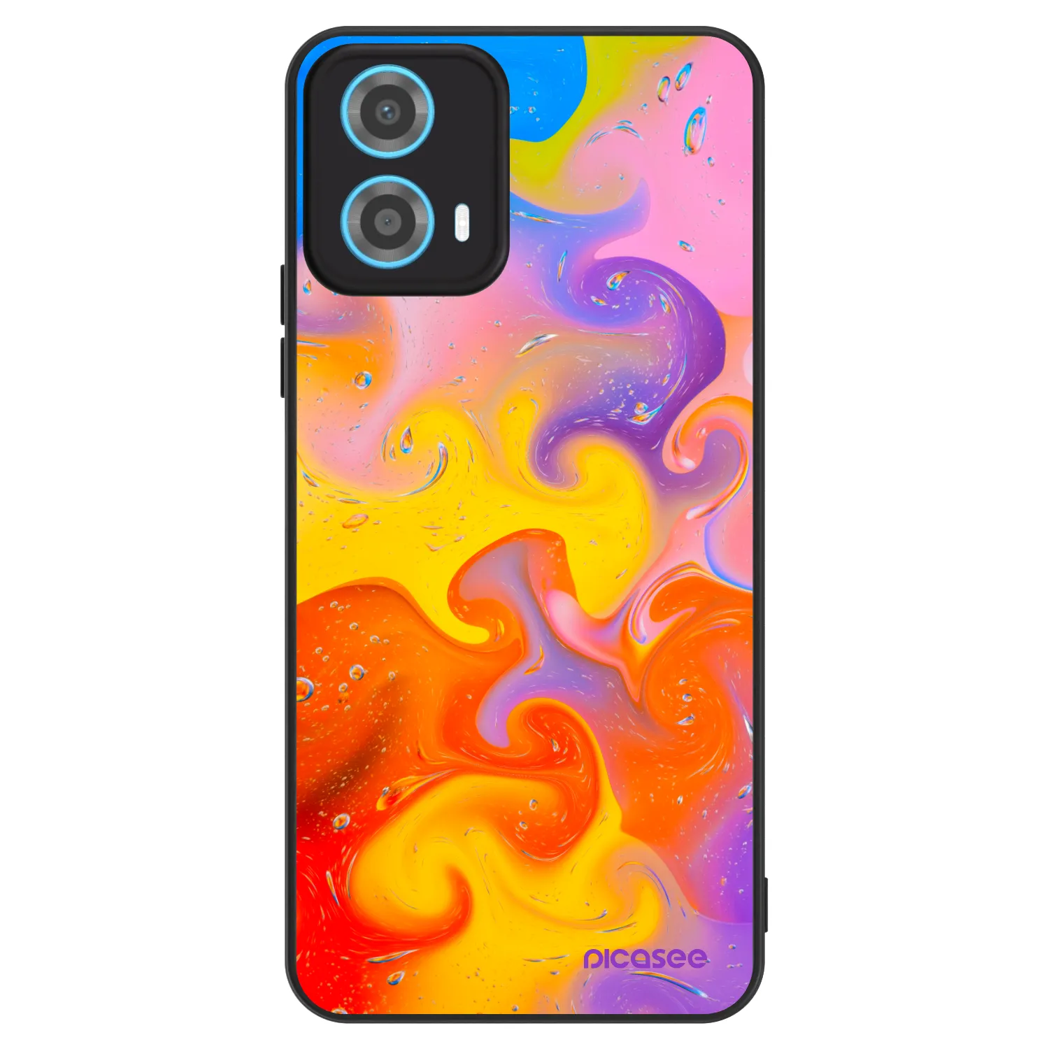 Picasee ULTIMATE CASE για Motorola Moto G34 5G - Bubbles