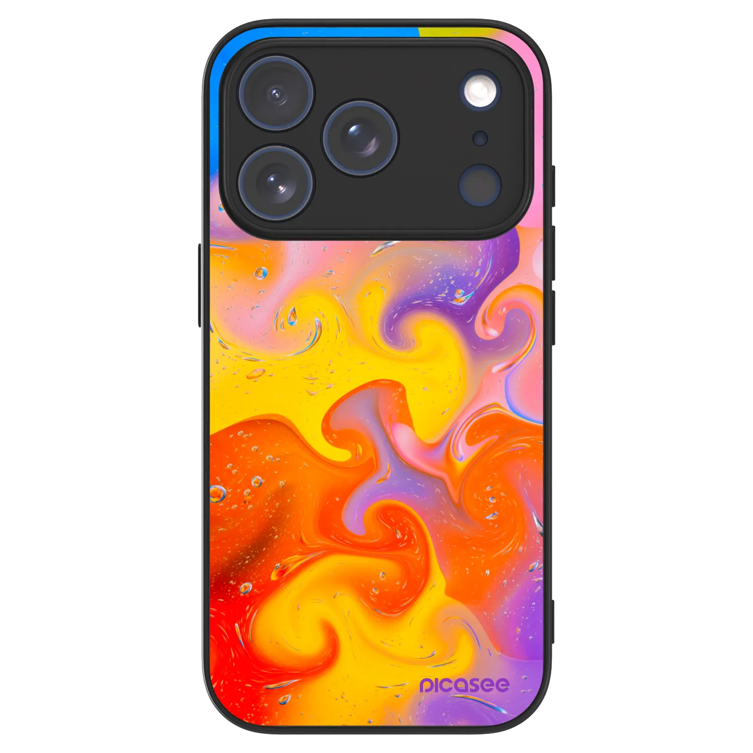 Picasee ULTIMATE CASE MagSafe pro Apple iPhone 17 Pro - Bubbles