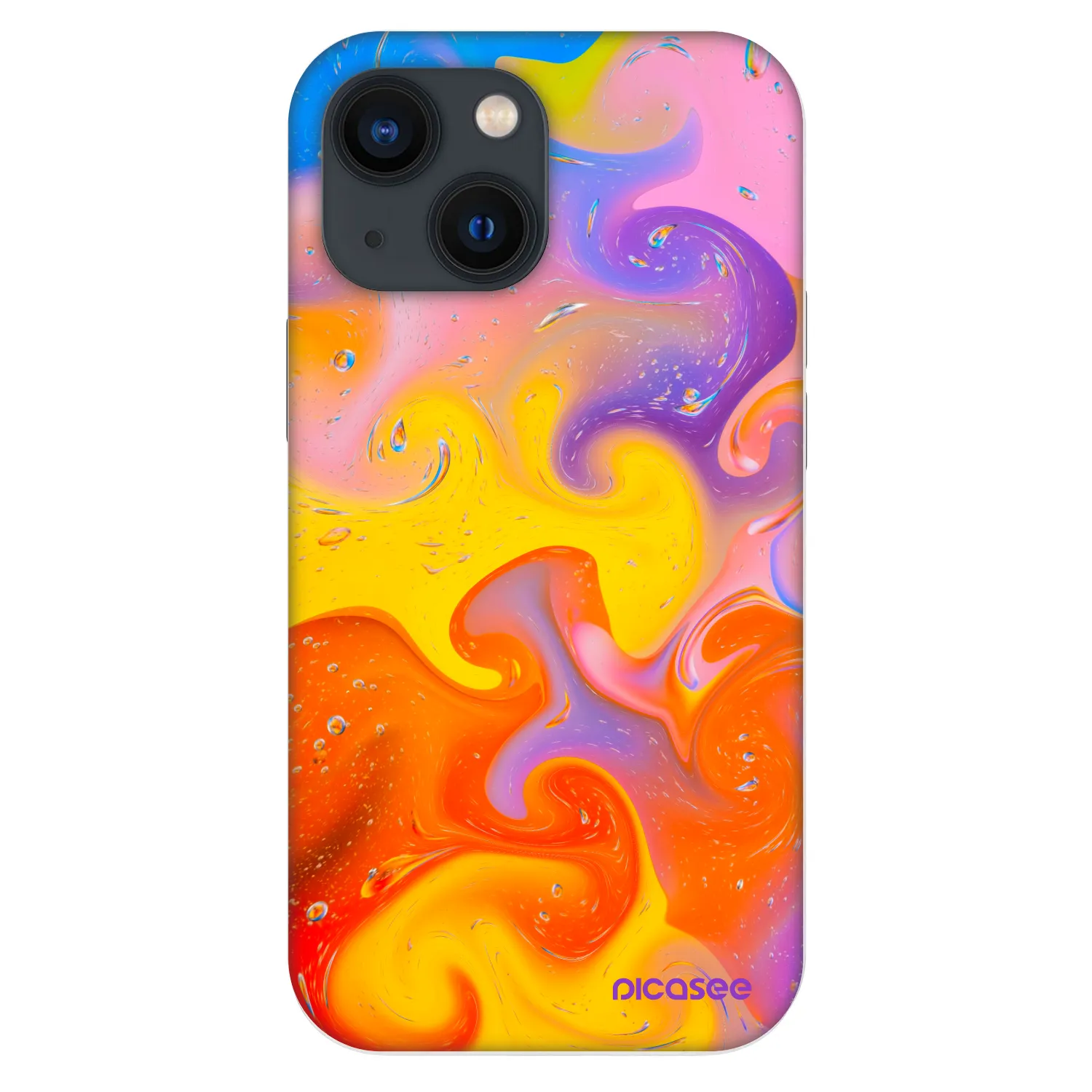 Picasee Fashion Case για Apple iPhone 13 mini - Bubbles
