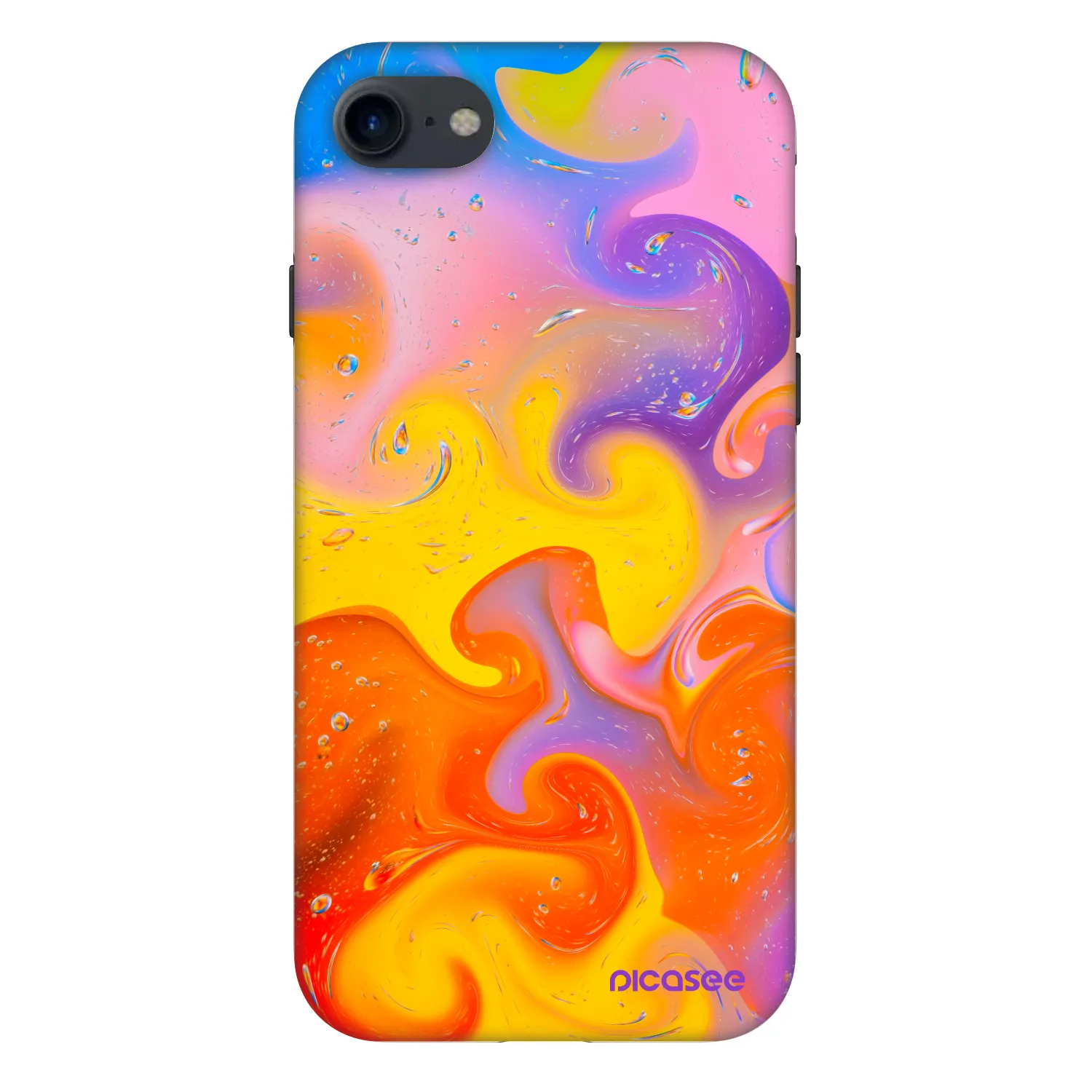 Picasee Fashion Case για Apple iPhone 8 - Bubbles