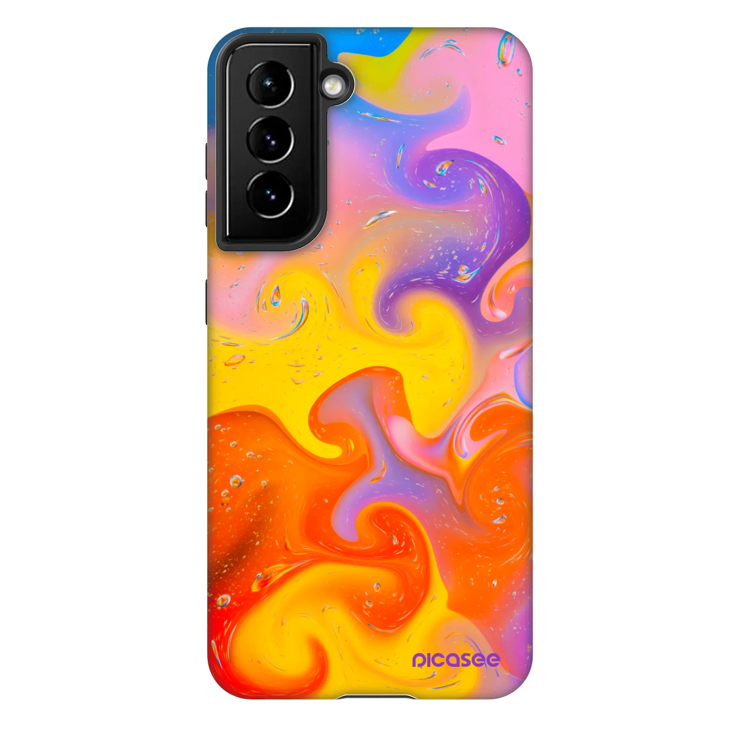 Picasee Fashion Case για Samsung Galaxy S21 5G G991B - Bubbles