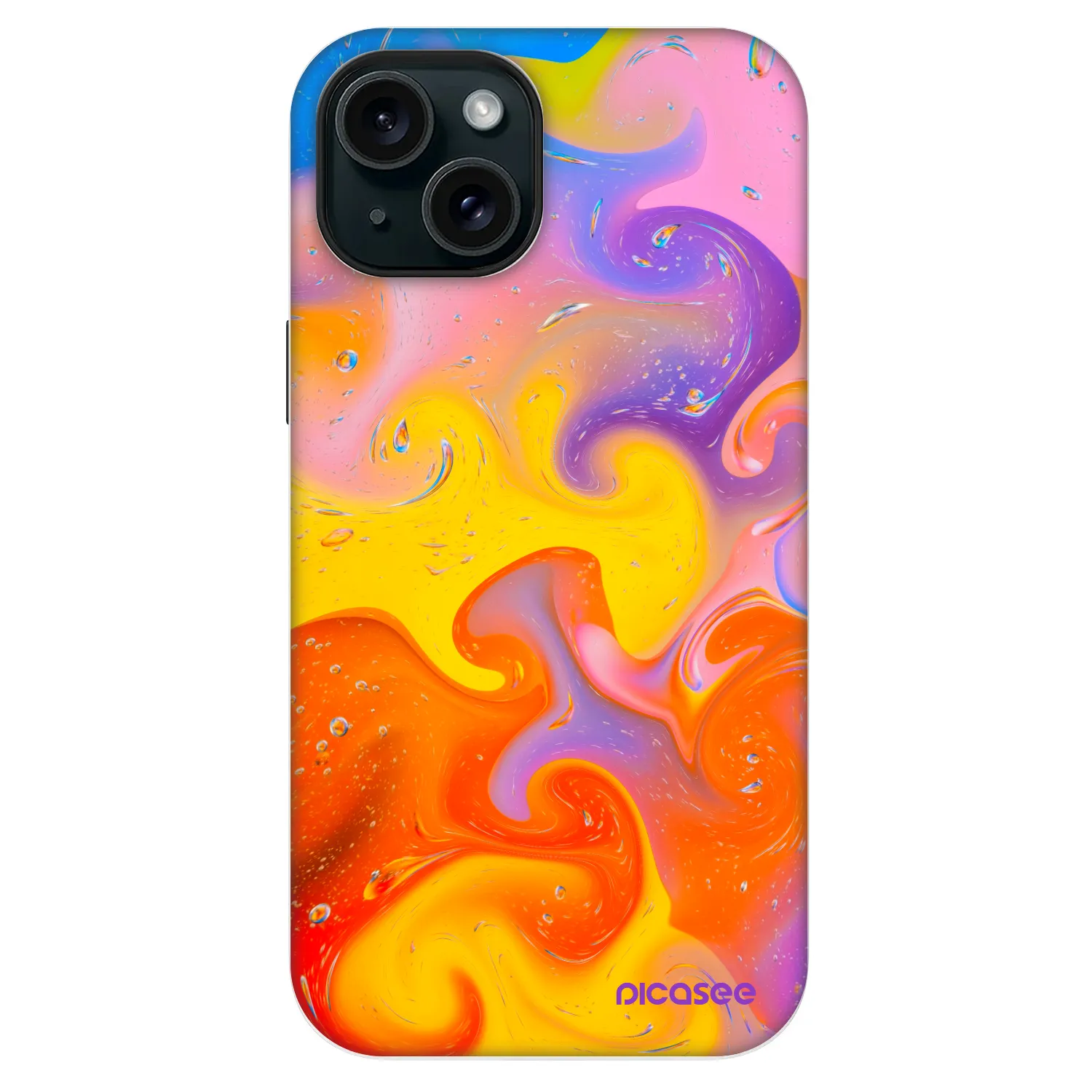 Picasee Fashion Case MagSafe για Apple iPhone 13 - Bubbles