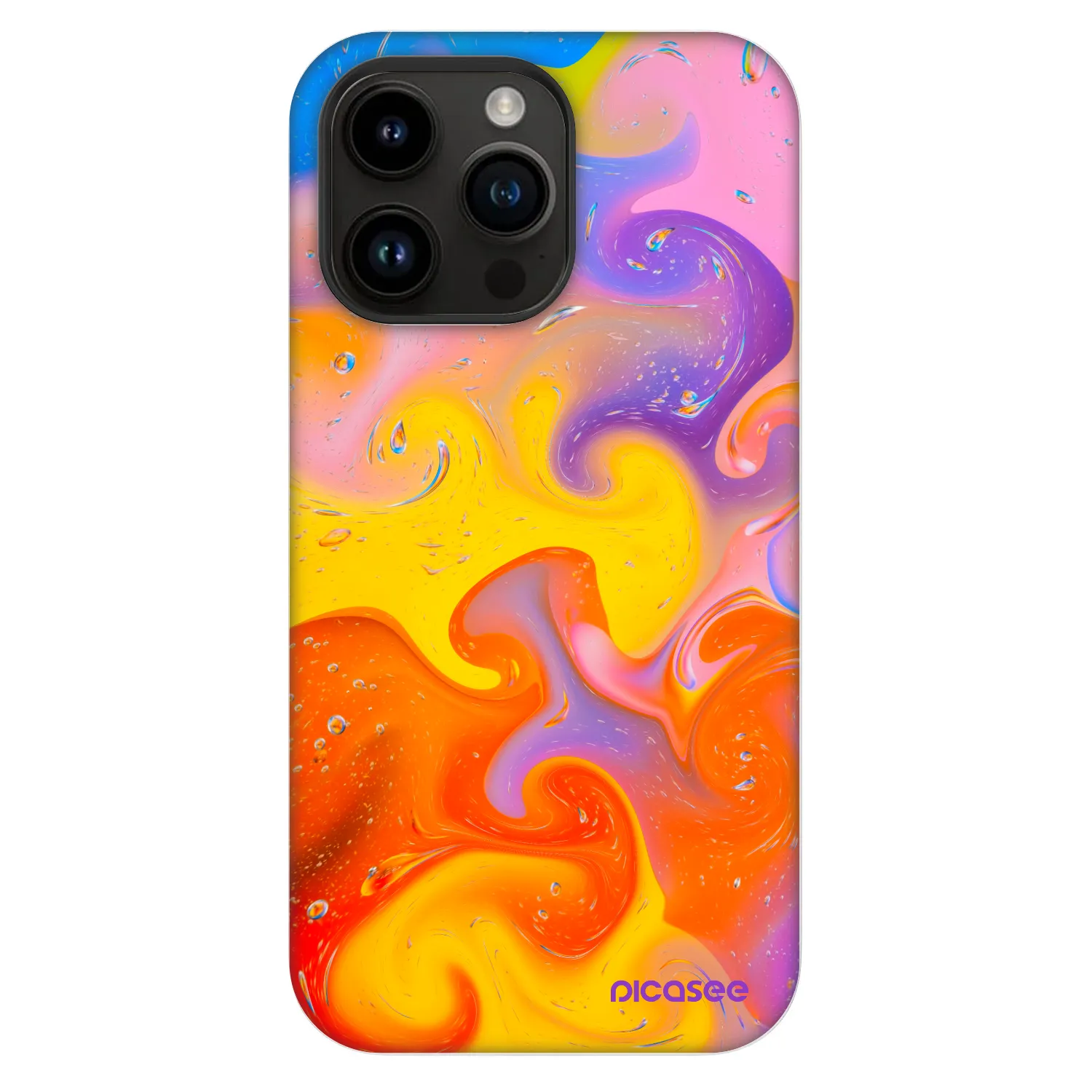 Picasee Fashion Case MagSafe για Apple iPhone 14 Pro Max - Bubbles
