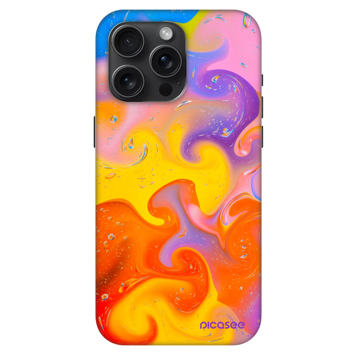Picasee Fashion Case MagSafe για Apple iPhone 15 Pro Max - Bubbles