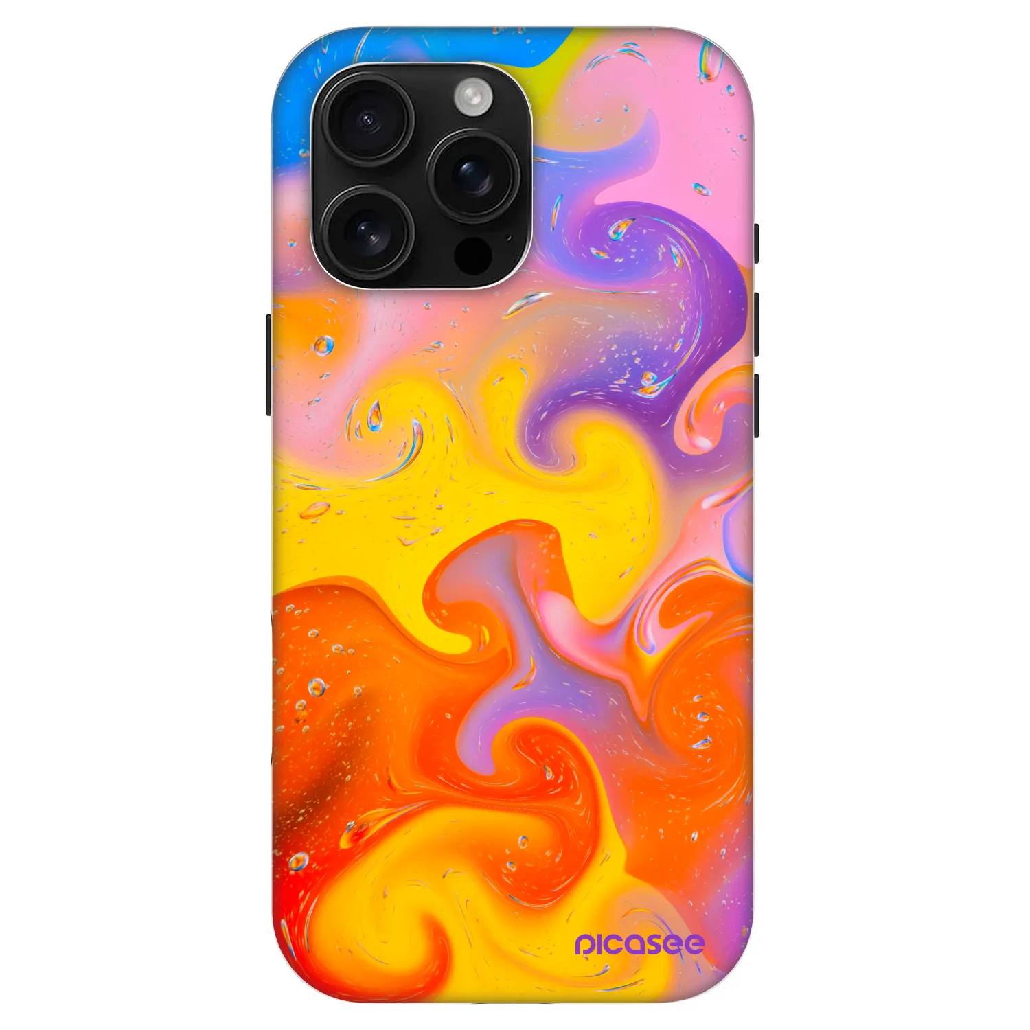 Picasee Fashion Case MagSafe για Apple iPhone 16 Pro Max - Bubbles