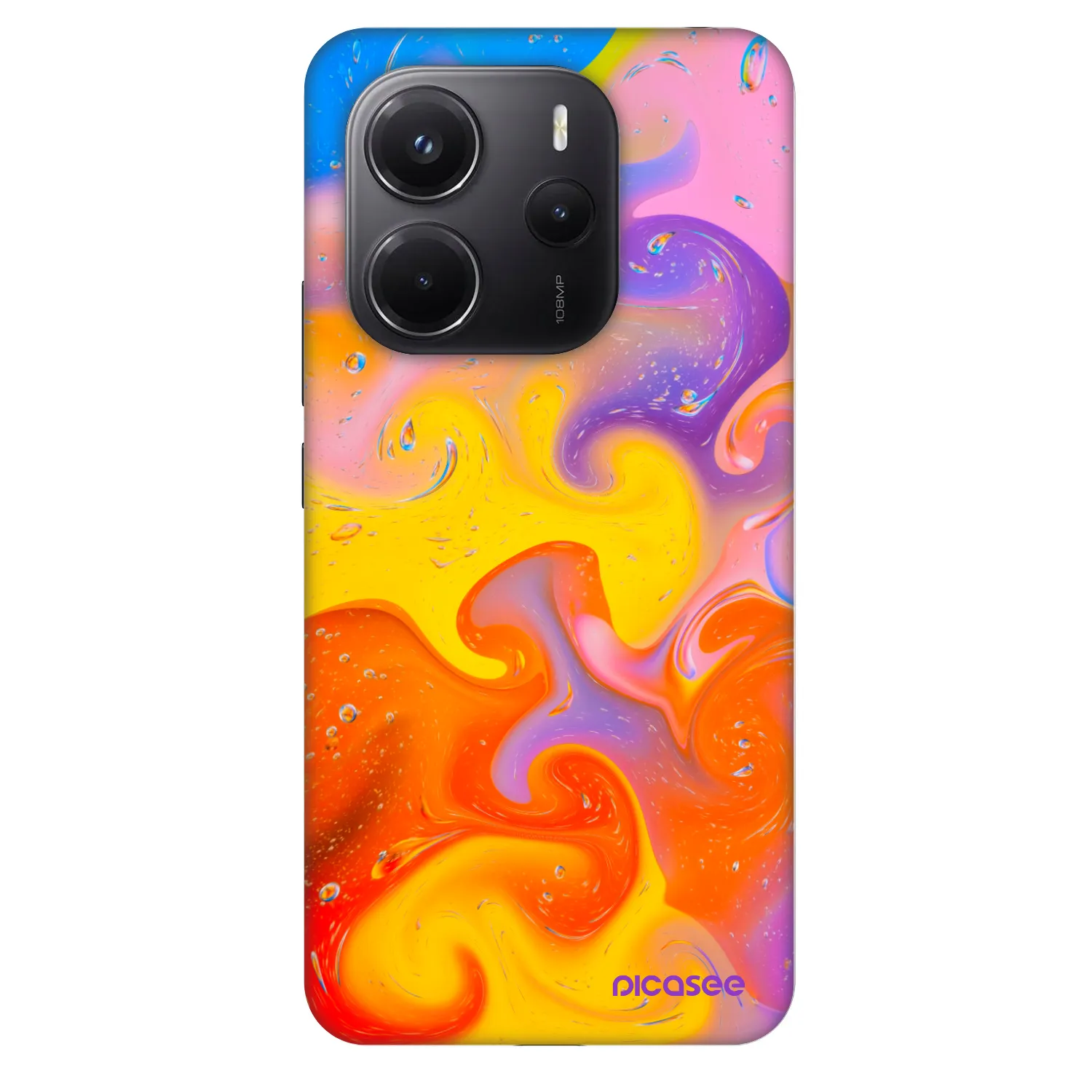 Picasee Fashion Case για Xiaomi Redmi Note 14 4G - Bubbles
