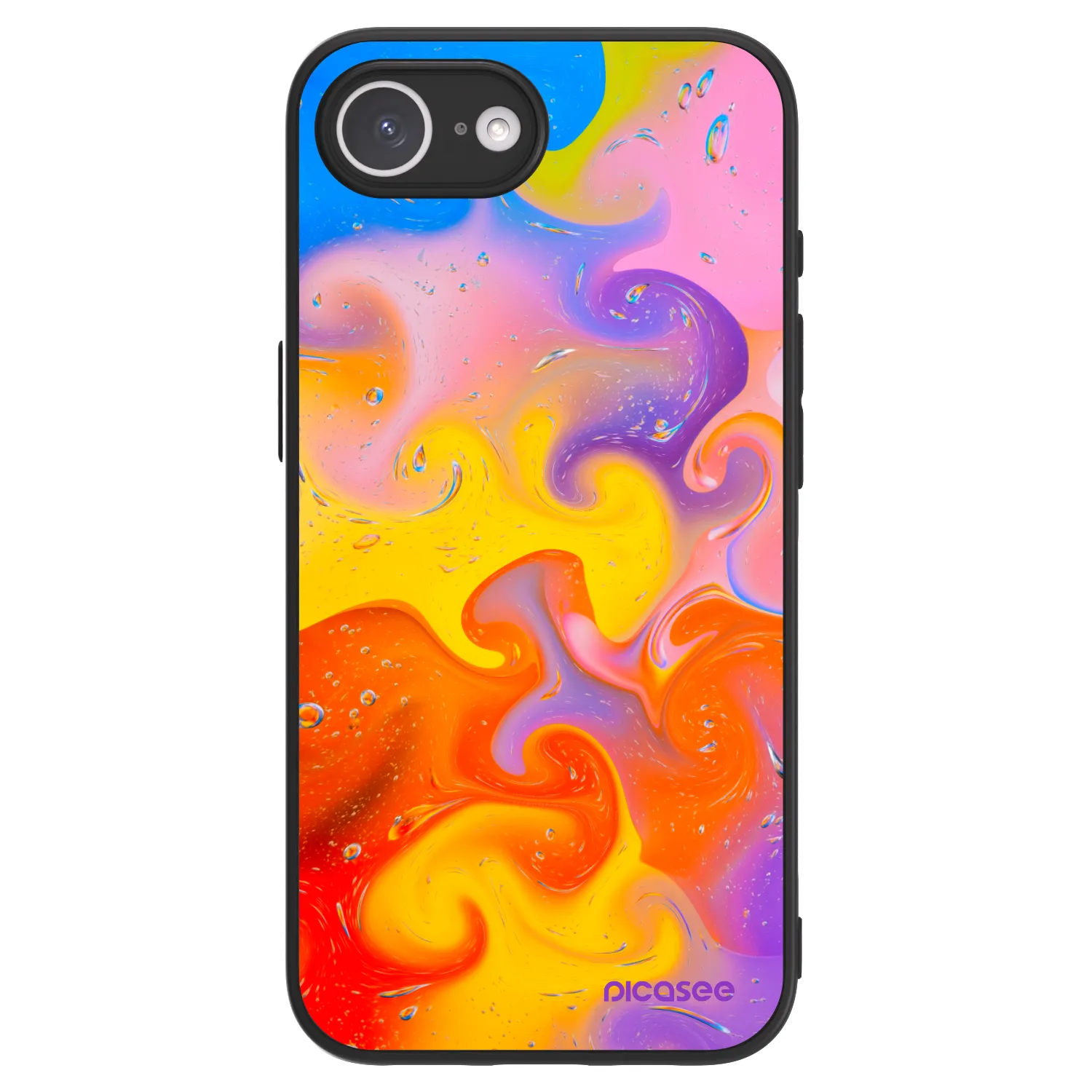 Picasee ULTIMATE CASE MagSafe pro Apple iPhone 17e - Bubbles