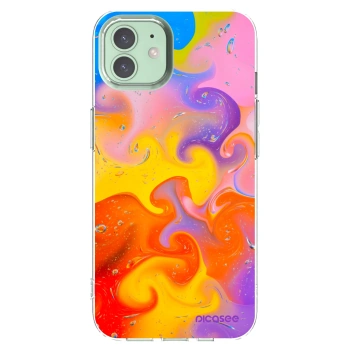 Picasee διαφανής θήκη σιλικόνης Apple iPhone 12 Pro - Bubbles