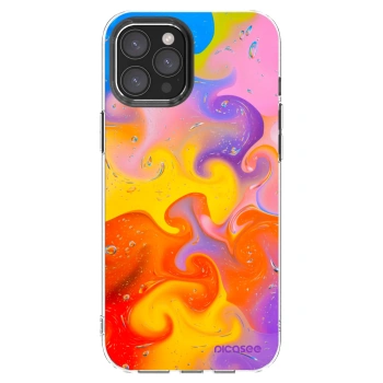 Picasee διαφανής θήκη σιλικόνης Apple iPhone 12 Pro Max - Bubbles