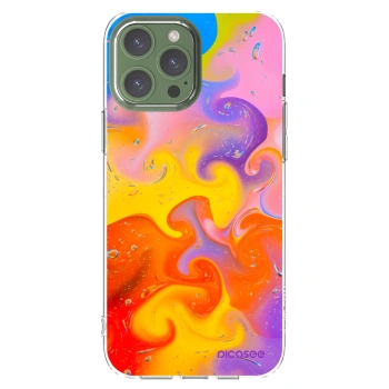 Picasee διαφανής θήκη σιλικόνης Apple iPhone 13 Pro Max - Bubbles