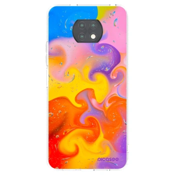Picasee διαφανής θήκη σιλικόνης Xiaomi Redmi Note 9T - Bubbles