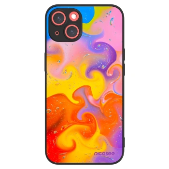 Picasee ULTIMATE CASE MagSafe pro Apple iPhone 13 - Bubbles