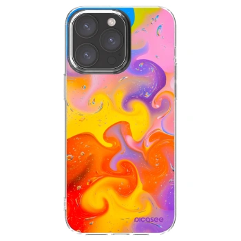 Picasee διαφανής θήκη σιλικόνης Apple iPhone 15 Pro Max - Bubbles