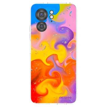 Picasee διαφανής θήκη σιλικόνης Motorola Edge 40 - Bubbles