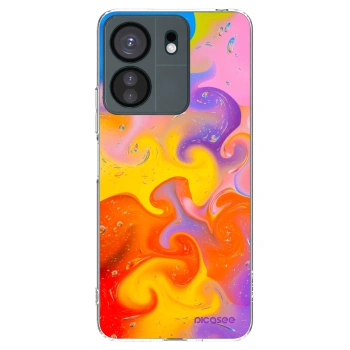 Picasee διαφανής θήκη σιλικόνης Xiaomi Redmi 13C 4G - Bubbles