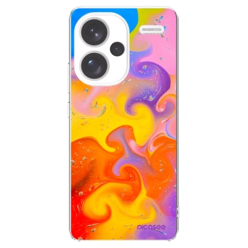 Picasee διαφανής θήκη σιλικόνης Xiaomi Redmi Note 13 Pro+ 5G - Bubbles
