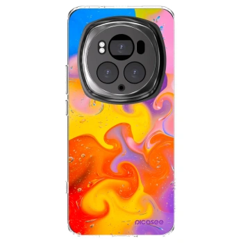 Picasee διαφανής θήκη σιλικόνης Honor Magic6 Pro - Bubbles