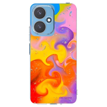 Picasee διαφανής θήκη σιλικόνης Xiaomi Redmi 13C 5G - Bubbles