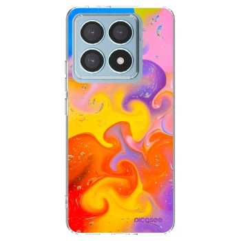 Picasee διαφανής θήκη σιλικόνης Xiaomi 14T Pro - Bubbles