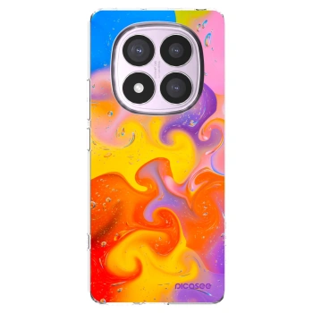 Picasee διαφανής θήκη σιλικόνης Xiaomi Redmi Note 14 Pro 5G - Bubbles