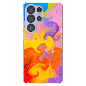 Picasee διαφανής θήκη σιλικόνης Samsung Galaxy S25 Ultra 5G - Bubbles