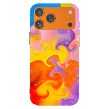 Picasee διαφανής θήκη σιλικόνης Apple iPhone 17 Pro Max - Bubbles