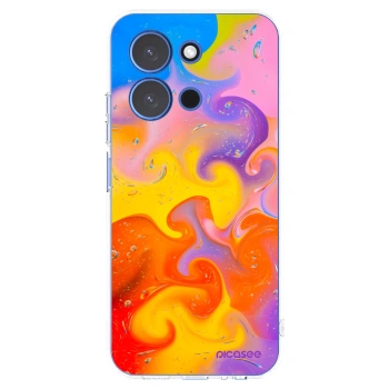 Picasee διαφανής θήκη σιλικόνης Xiaomi Redmi 15C 4G - Bubbles