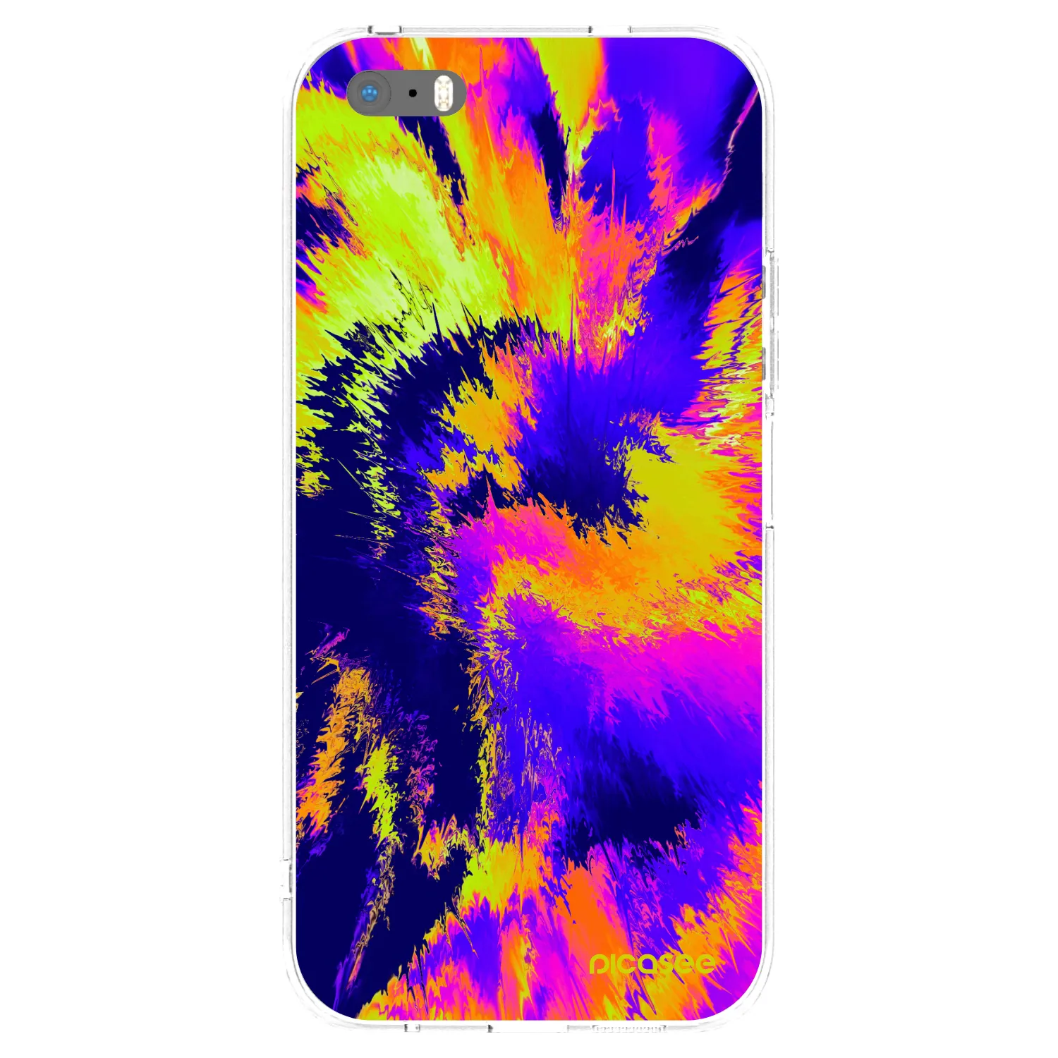 Picasee διαφανής θήκη σιλικόνης Apple iPhone 5/5S/SE - Burn