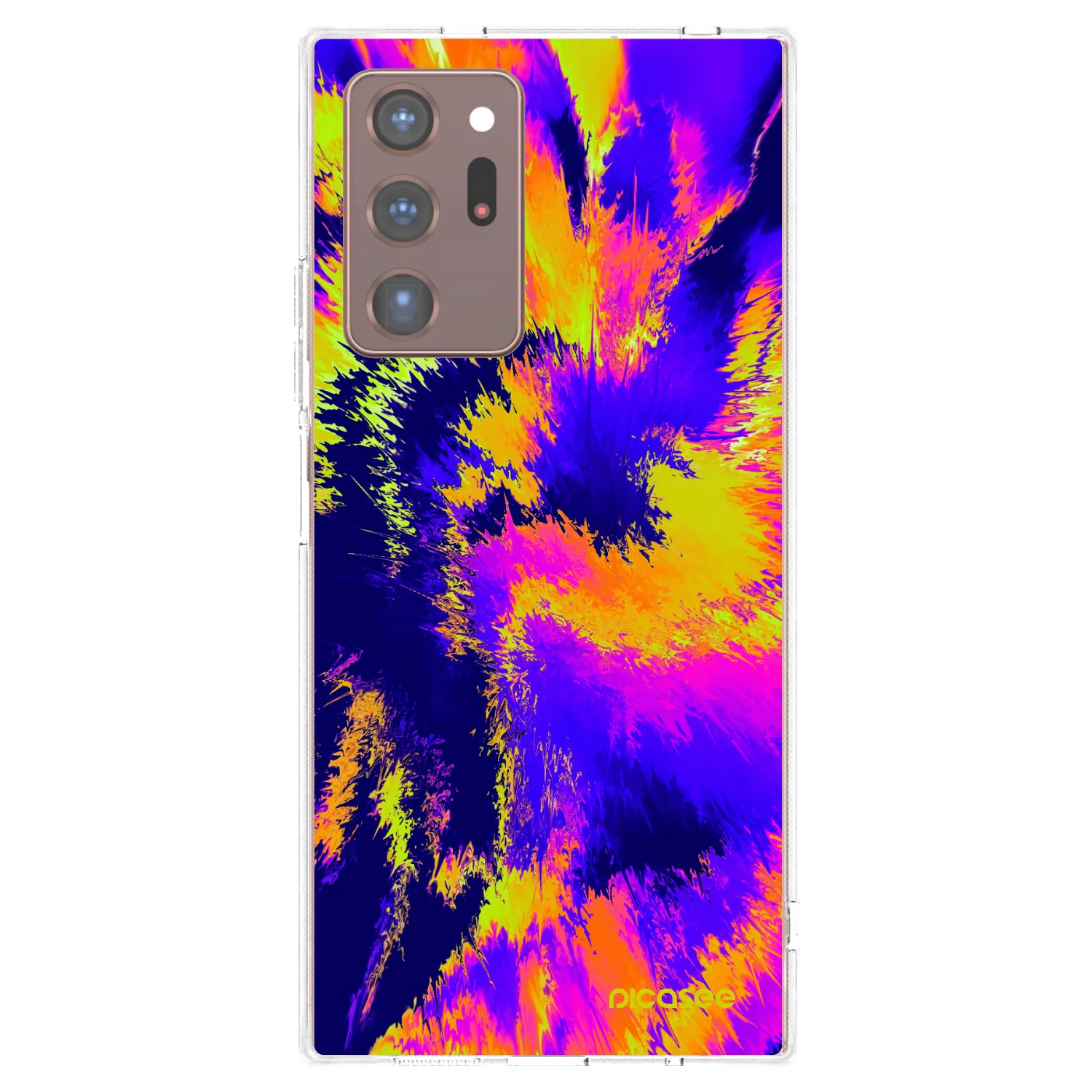 Picasee διαφανής θήκη σιλικόνης Samsung Galaxy Note 20 Ultra - Burn