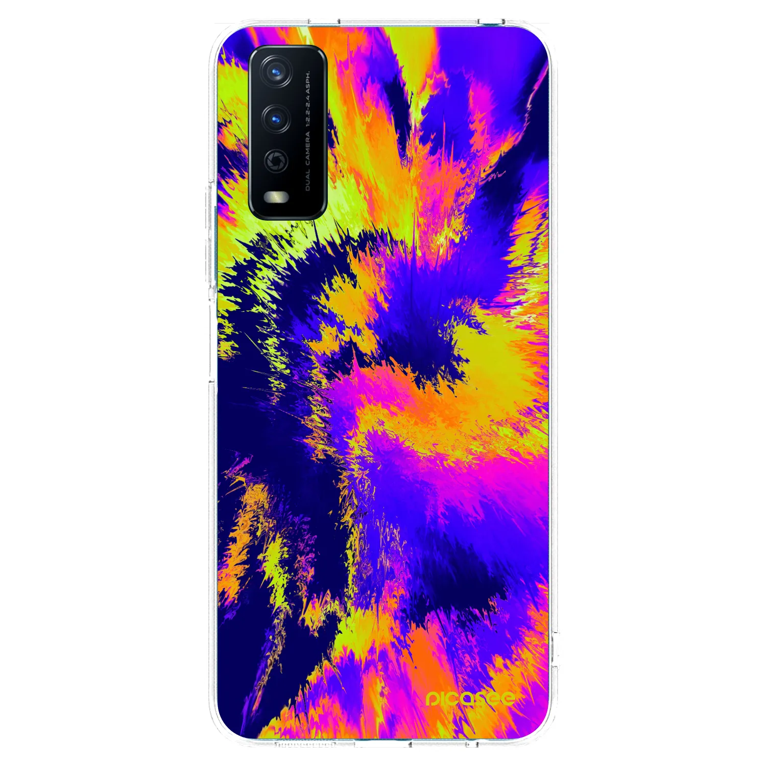 Picasee διαφανής θήκη σιλικόνης Vivo Y11s - Burn