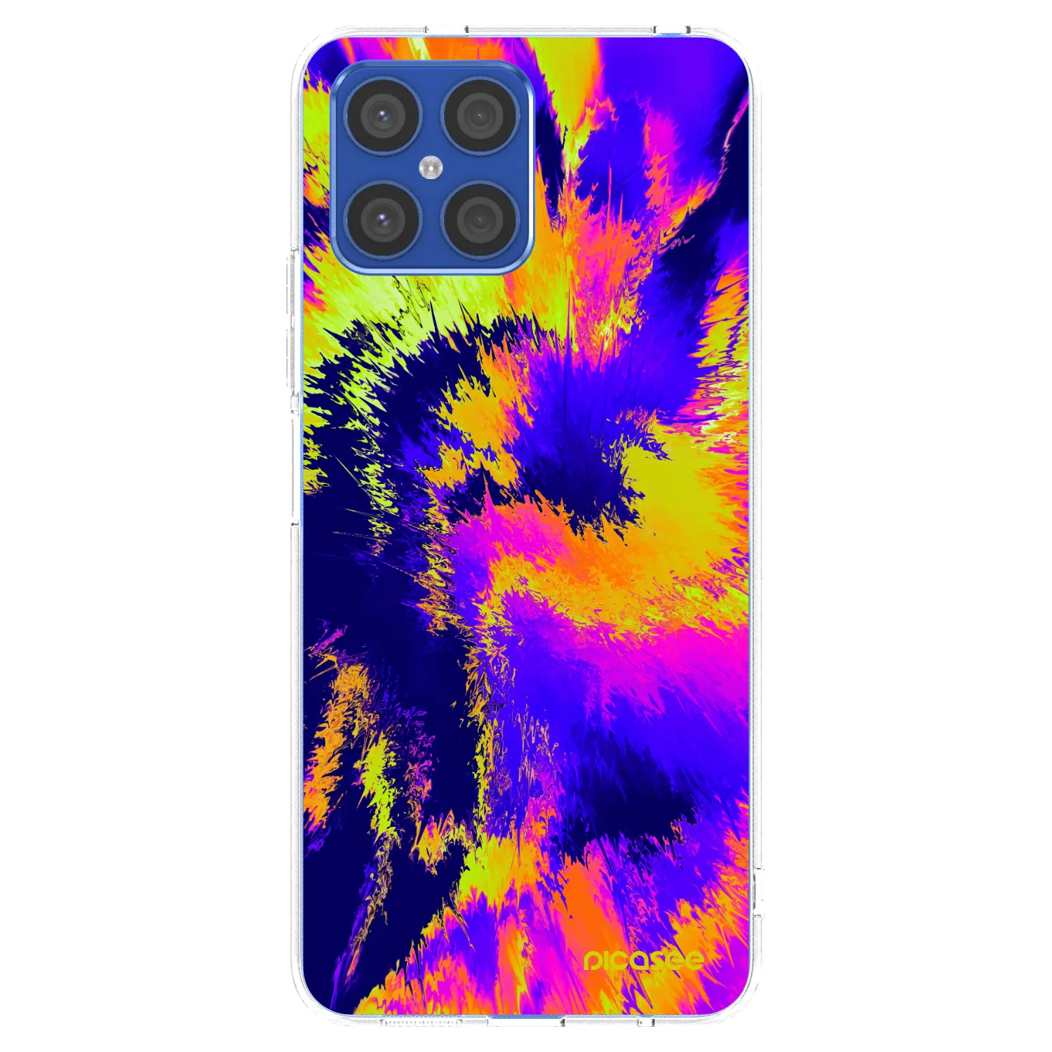 Picasee διαφανής θήκη σιλικόνης Honor X8 4G - Burn