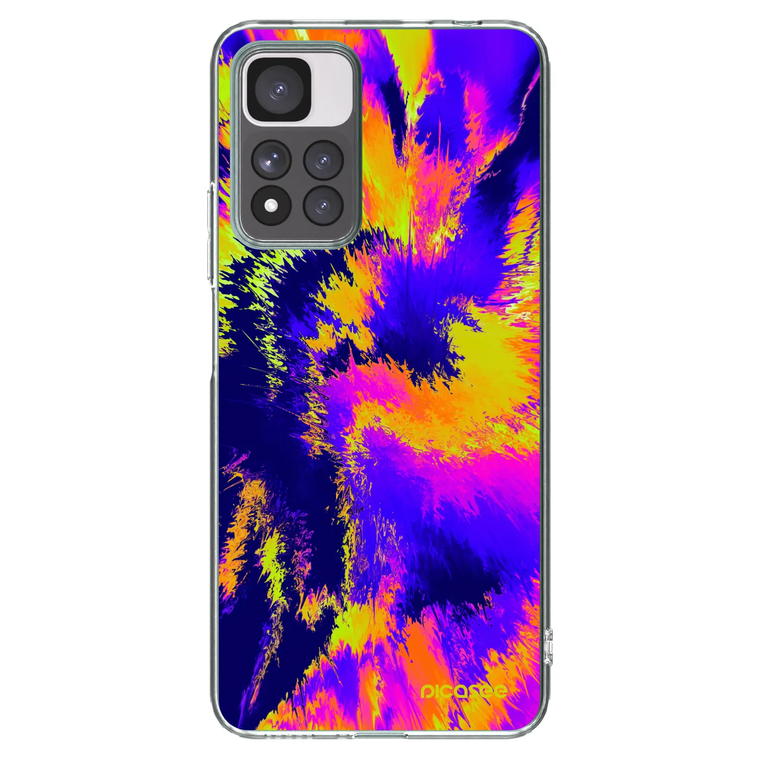 Picasee διαφανής θήκη σιλικόνης Xiaomi Redmi Note 11 Pro+ 5G - Burn