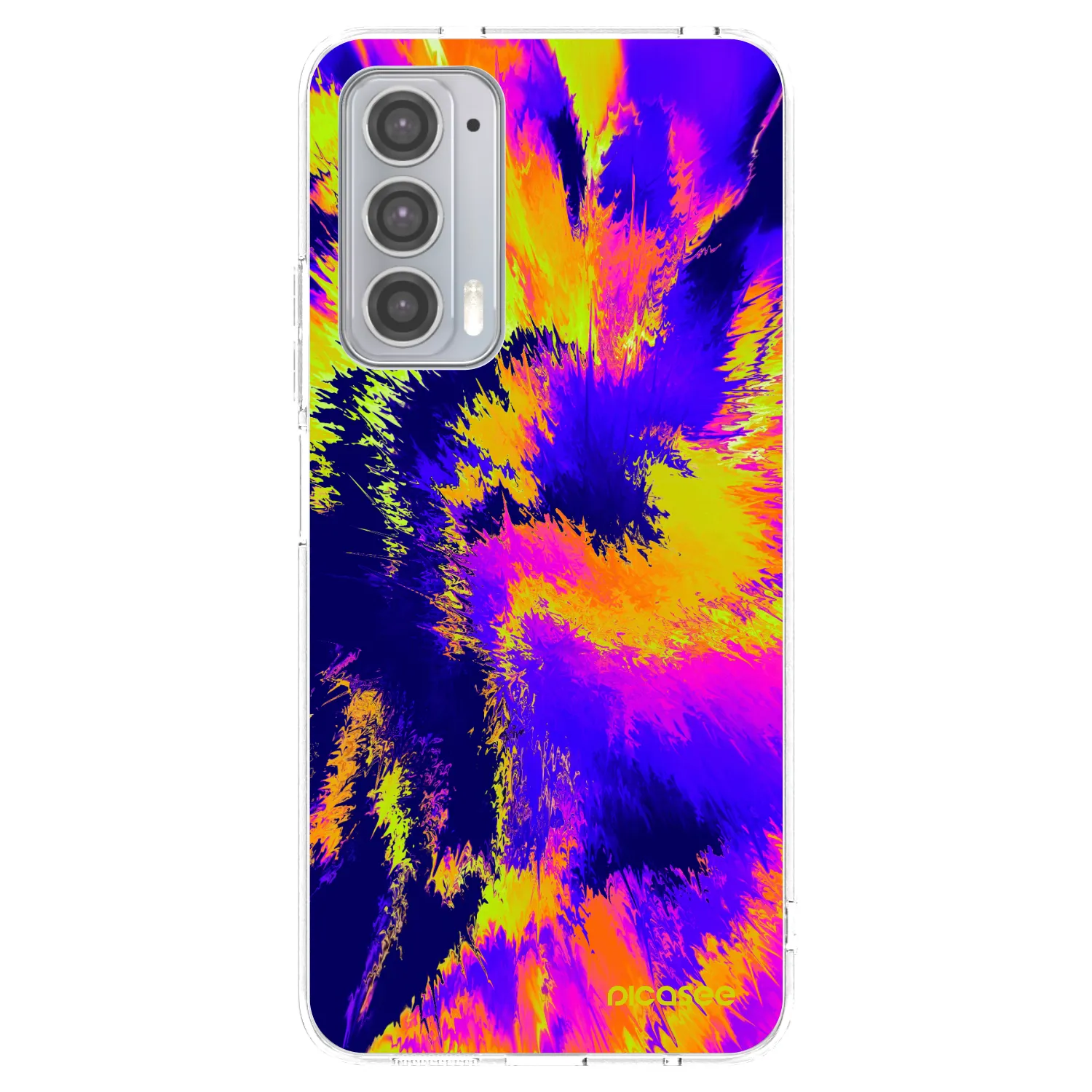 Picasee διαφανής θήκη σιλικόνης Motorola Edge 20 - Burn