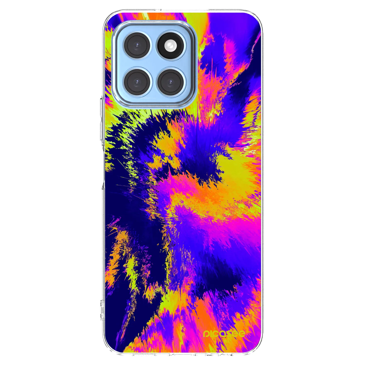 Picasee διαφανής θήκη σιλικόνης Honor X8 5G - Burn